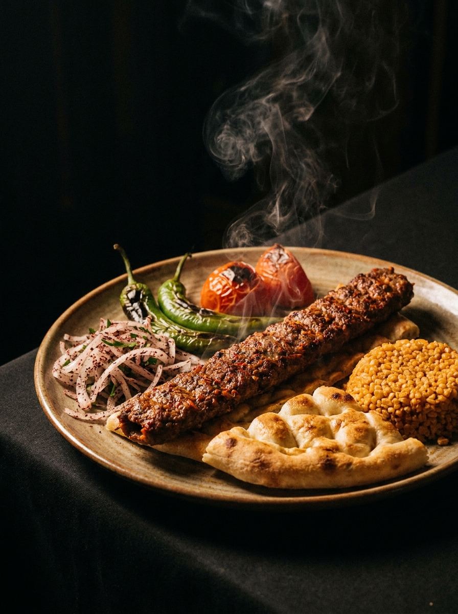 Adana Teller vom Grill